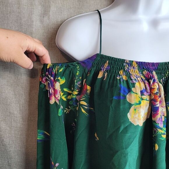 MAEVE Silk Cold Shoulder Top - Picture 4 of 10